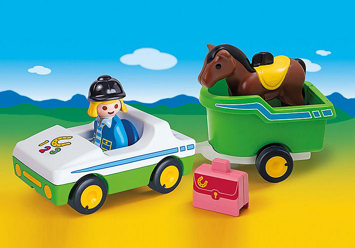 Car with Horse Trailer 70181