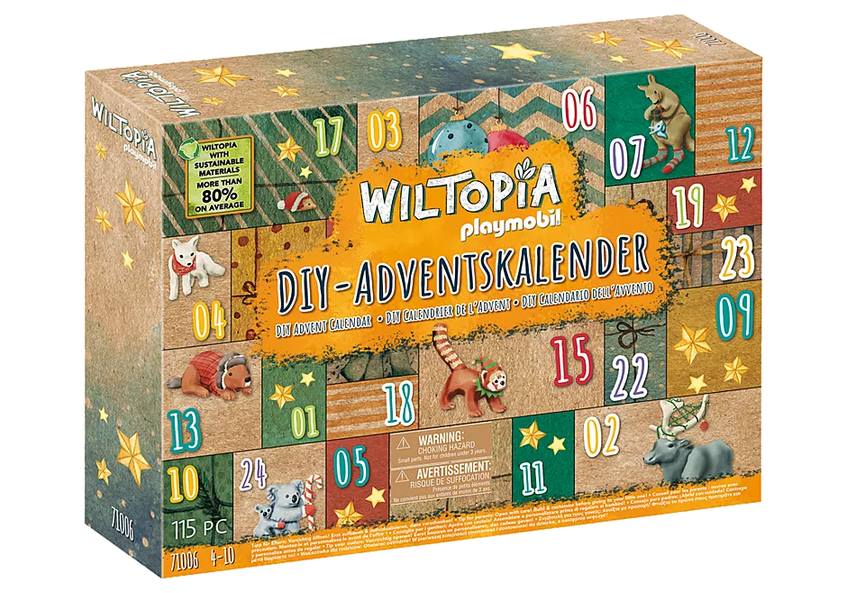 Wiltopia - DIY Advent Calendar: Animal Trip around the World