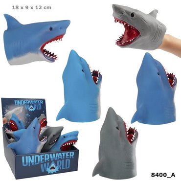 Dino World Handpuppet Shark asst