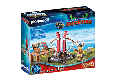 Dragon Racing:Gobber the Belch with Sheep Sling 9461