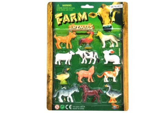FARM ANIMAL SET IN BC 12 PC