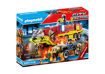 Fire Engine with Truck 70557