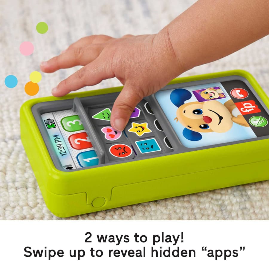 Fisher-Price Laugh & Learn 2-in-1 Slide to Learn Smartphone