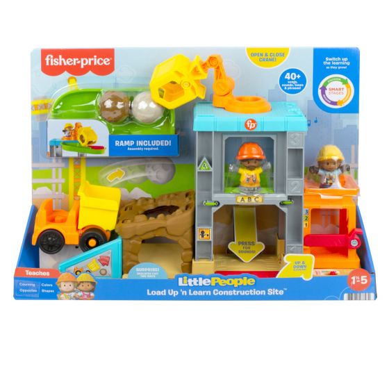 Fisher-Price® Little People® Load Up ‘n Learn Construction Site™ GWD30