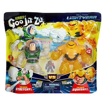 Goo Jit Zu Light Year Double Pack - Buzz vs Zyclops