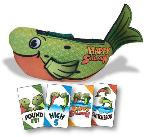 Happy Salmon- Green Fish