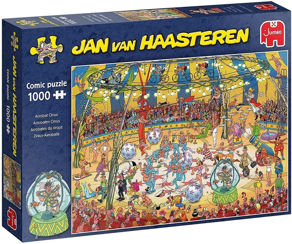 Jan Van Haasteren - "Acrobat Circus" 1000PC Puzzle