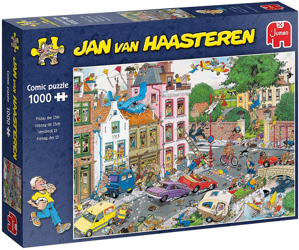 Jan van Haasteren - "Friday the 13th" 1000PC Puzzle
