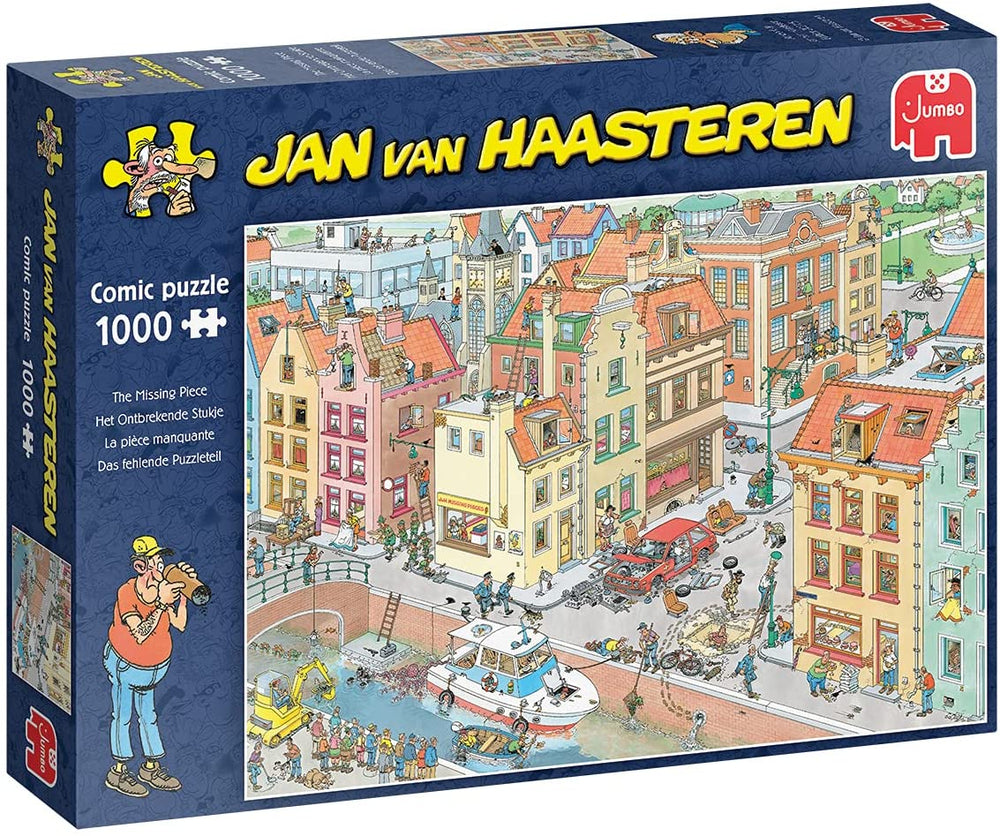 Jan van Haasteren - "The Missing Piece" 1000PC Puzzle