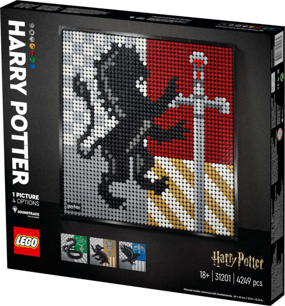 LEGO® Art Harry Potter™ Hogwarts™ Crests 31201