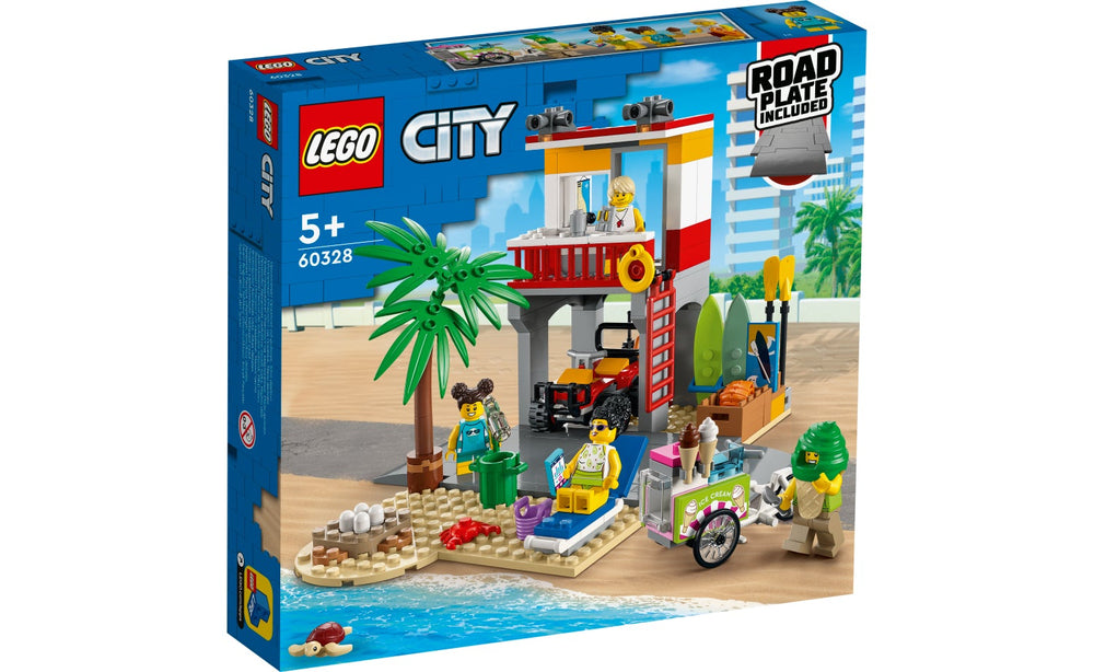 LEGO® City Beach Lifeguard Station 60328