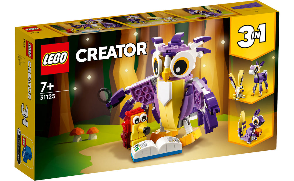 LEGO® Creator 3-in-1 Fantasy Forest Creatures 31125
