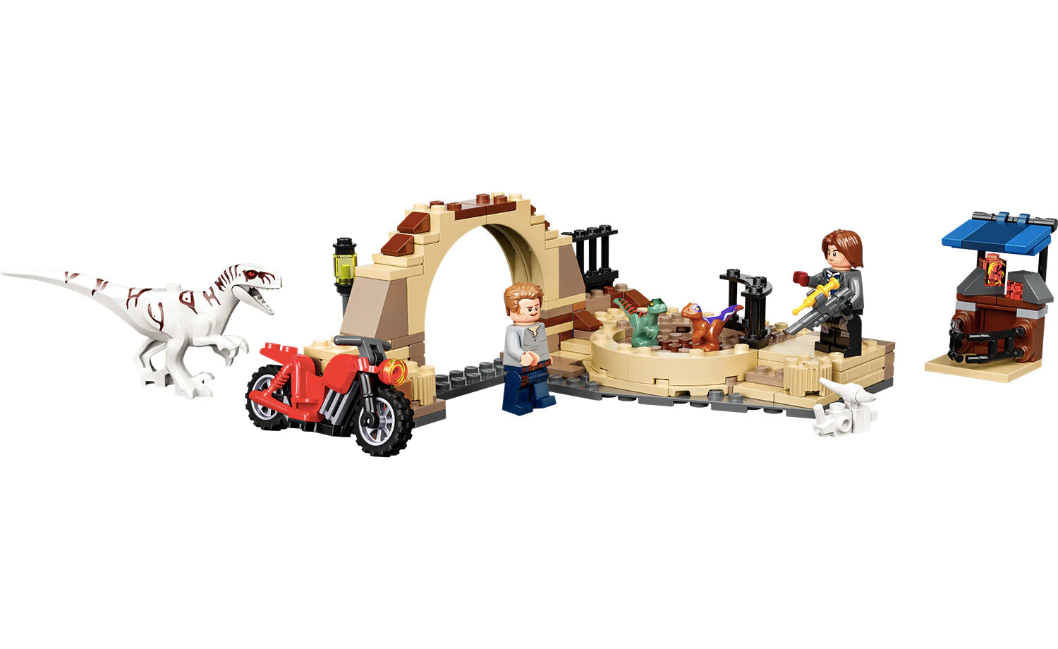 LEGO® Jurassic World Atrociraptor Dinosaur: Bike Chase 76945