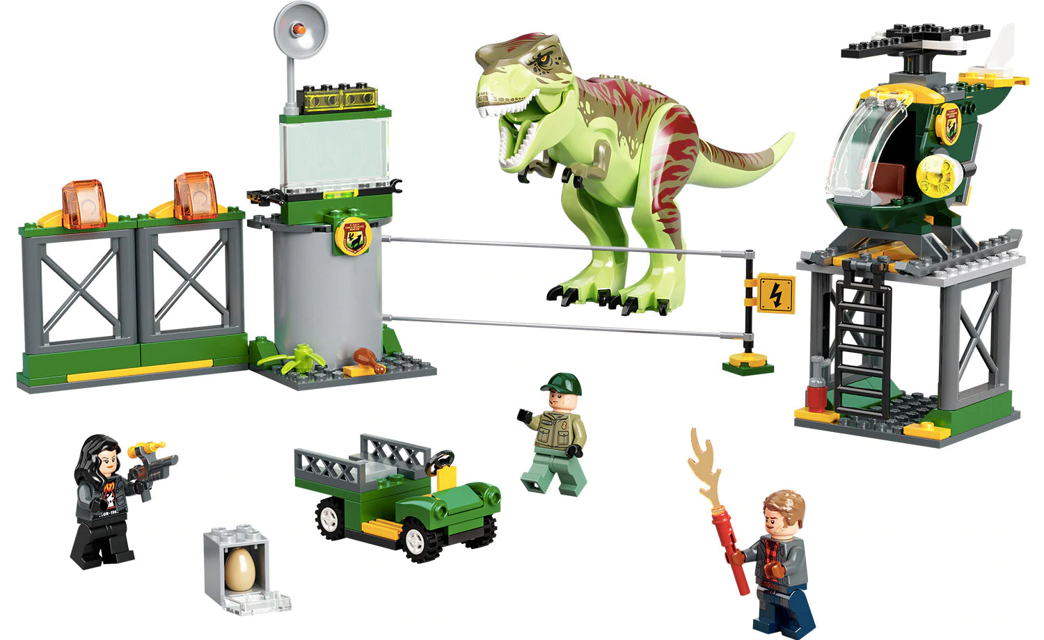 LEGO® Jurassic World T. Rex Dinosaur Breakout 76944