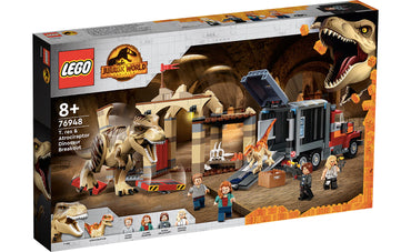 LEGO® Jurassic World T. Rex & Atrociraptor Dinosaur Breakout 76948