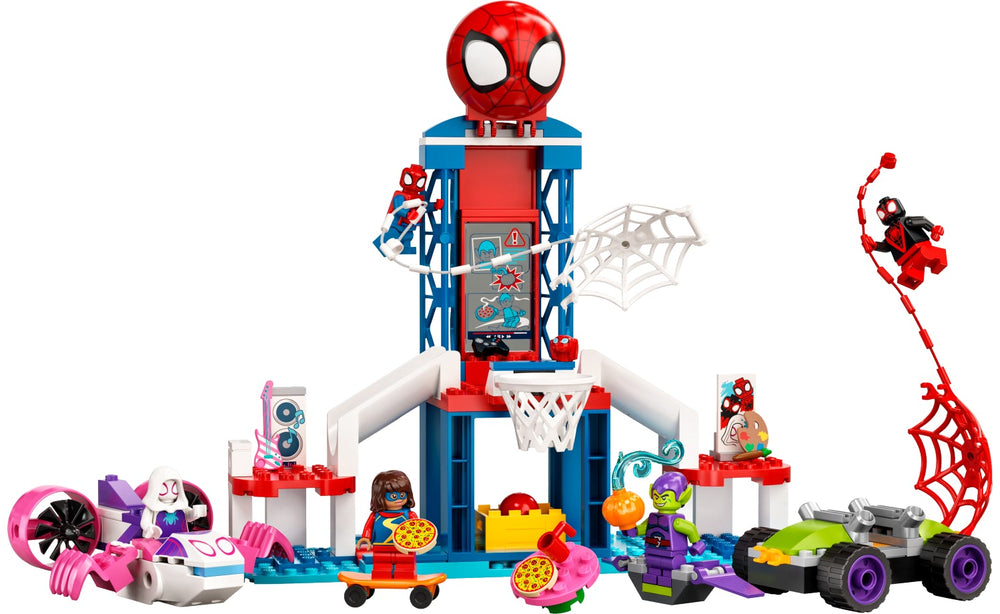 LEGO® Marvel Spider-man And His Amazing Friends Spider-Man Web quarters Hangout 10784