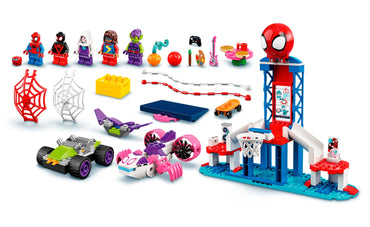LEGO® Marvel Spider-man And His Amazing Friends Spider-Man Web quarters Hangout 10784