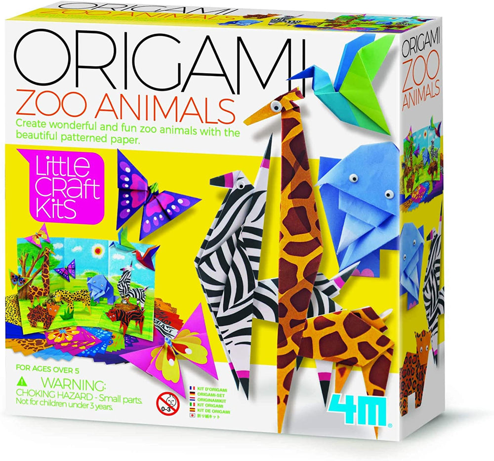 4M Little Craft Origami Zoo Animals