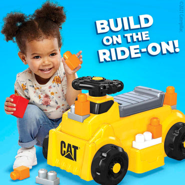 MEGA BLOKS Cat Build 'N Play Ride-On Building Set