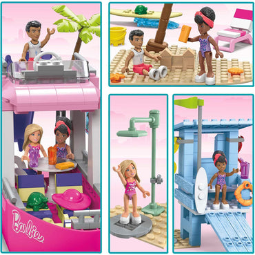 MEGA Barbie Malibu Dream Boat Playset