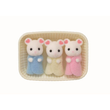 Marshmallow Mouse Triplets 05337