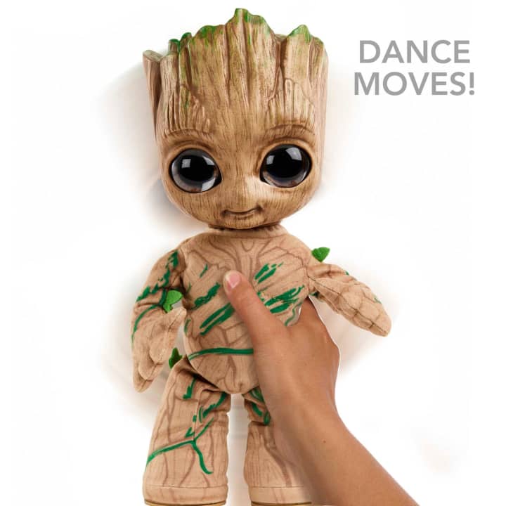 Marvel Plush, Groovin’ Groot Dancing And Talking Plush Figure