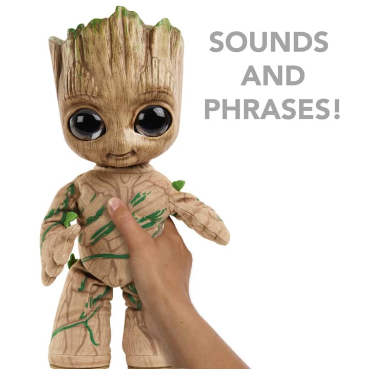 Marvel Plush, Groovin’ Groot Dancing And Talking Plush Figure