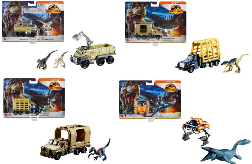 Matchbox - Jurassic World Dino Transporters Asst