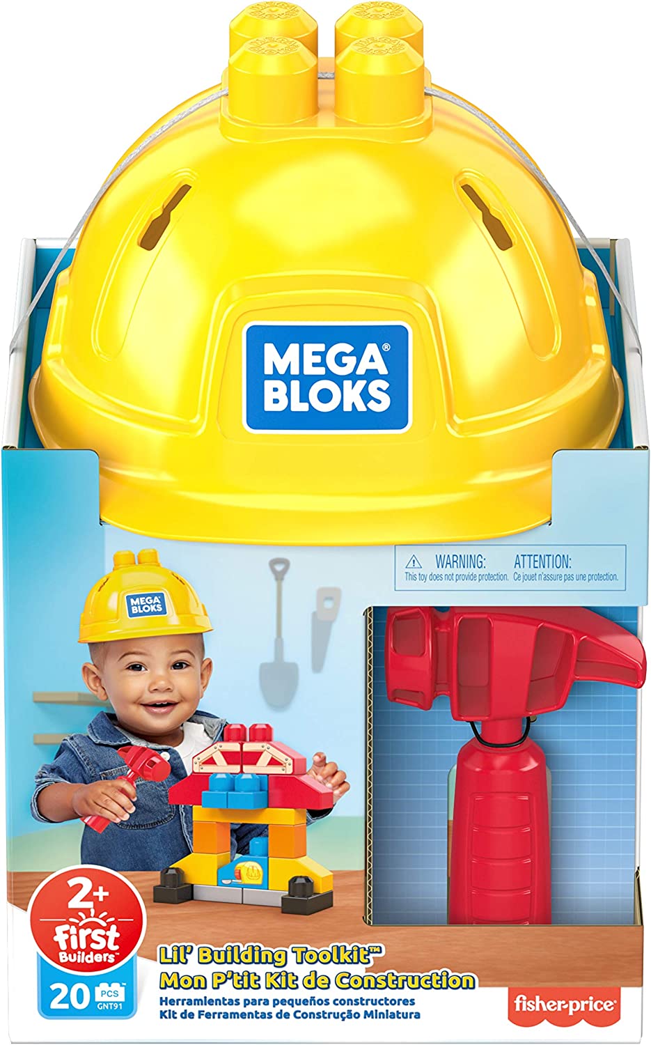 Mega Bloks Little Builders construction hat