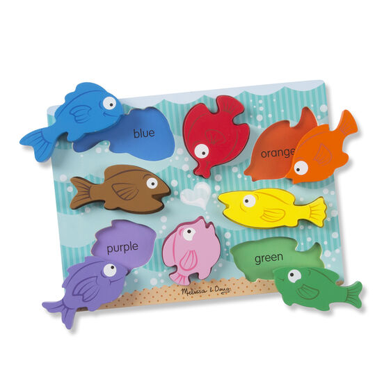 Colorful Fish Chunky Puzzle