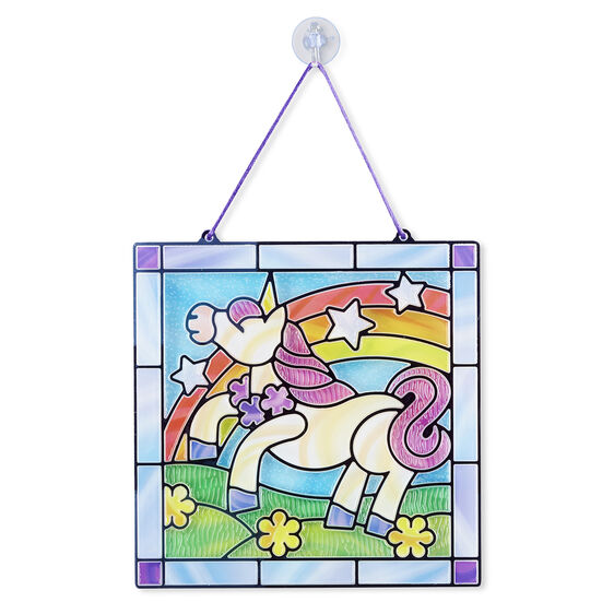 Stained Glass - Unicorn