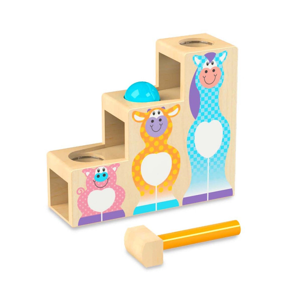 Melissa & Doug First Play Pound & Roll Stairs