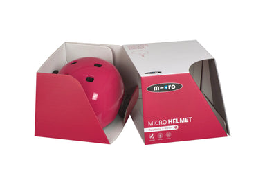 Micro Deluxe Raspberry Helmet Raspberry Medium