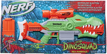 NERF DinoSquad Rex-Rampage Motorized Dart Blaster F0807