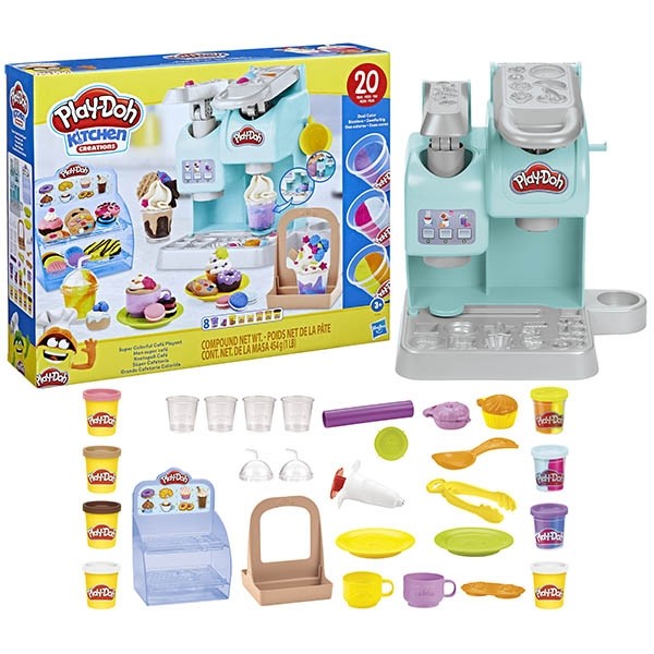 PLAY DOH-SUPER COLORFUL CAFE PLAYSET