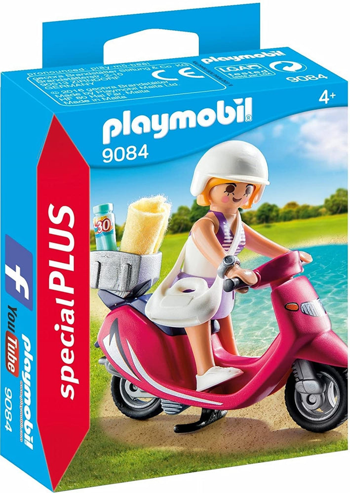PLAYMOBIL Beachgoer with Scooter 9084