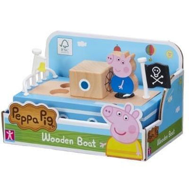 Peppa Pig Wooden Boat With George