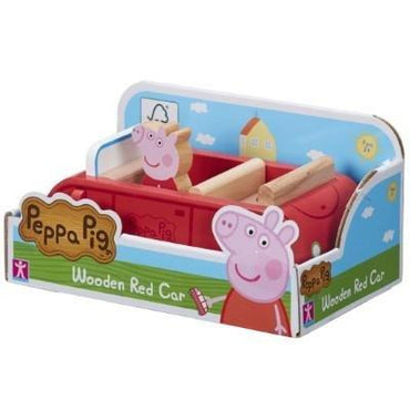 Peppa Pig Wooden Family Car With Peppa