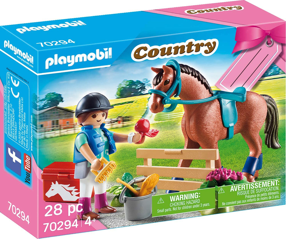 Playmobil 70294 City Life Farm Horse Gift Set