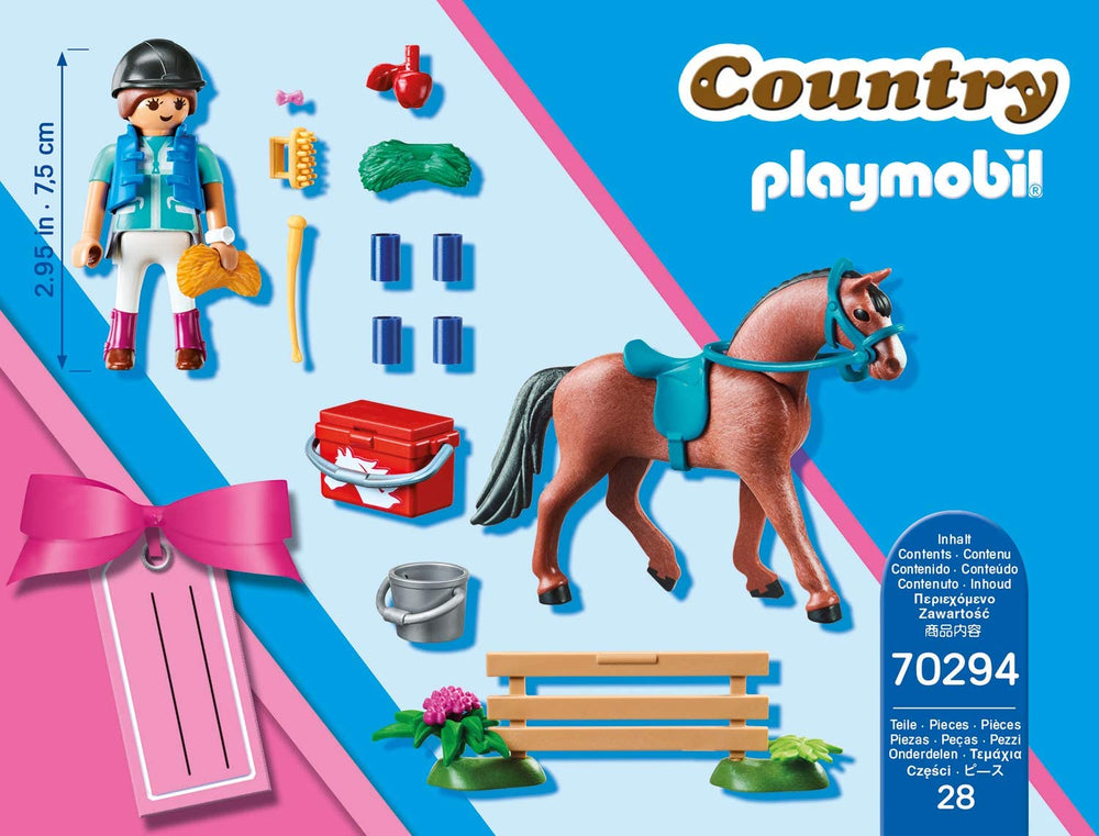 Playmobil 70294 City Life Farm Horse Gift Set