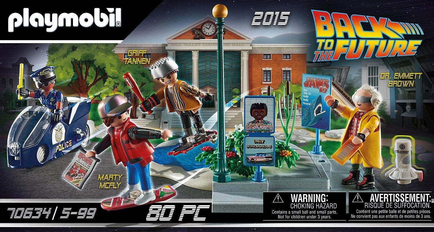 Playmobil Back to The Future Part II Hoverboard Chase 70764