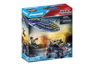 Playmobil City Action - Police Parachute w/ Amphibious Vehicle 70781