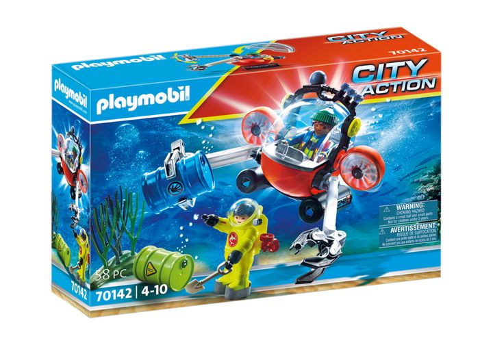 Playmobil City Action 70142 Environmental Expedition w/ Dive Boat