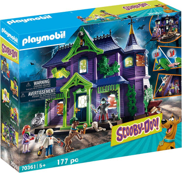 Playmobil Scooby-DOO! Adventure at the Mystery Mansion Playset 70361
