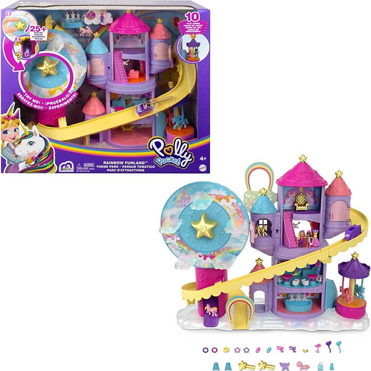 Polly Pocket™ Rainbow Funland™ Theme Park Playset