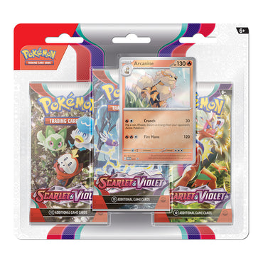 Pokémon: Scarlet & Violet 1 - 3-pack Blister