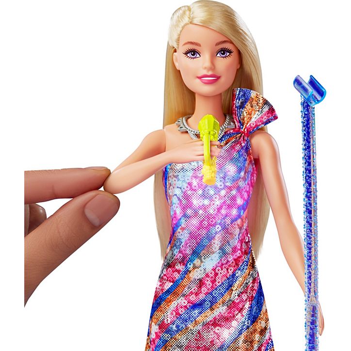 Singing Barbie® Doll with Music & Light-Up Features, Blonde