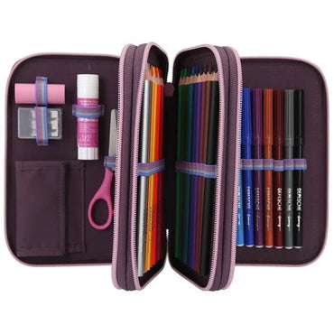 TOPModel Colored Pencils & Felt Pens Etui College