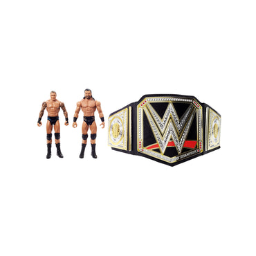 WWE Figures And Belt Bundle