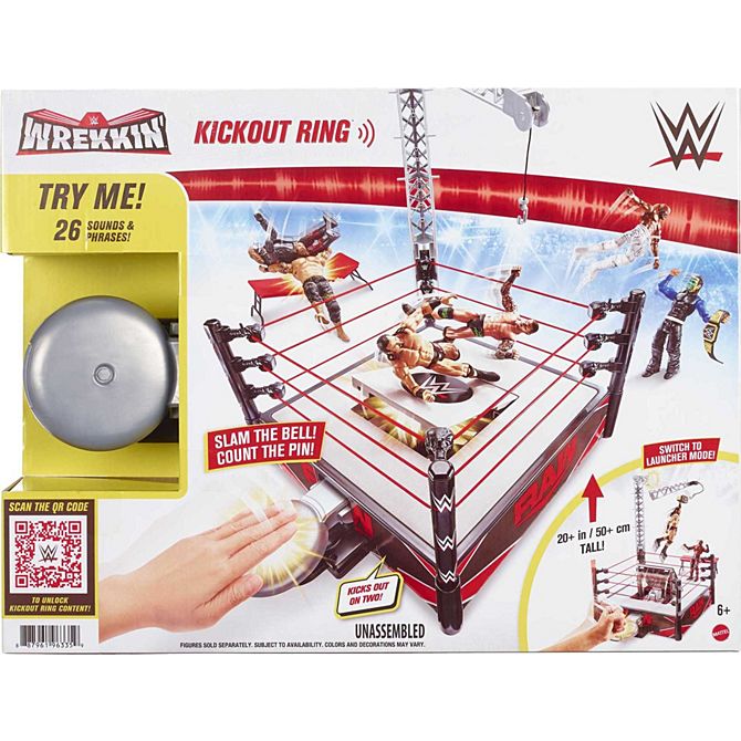 WWE® Wrekkin'™ Kickout Ring Playset GXV80